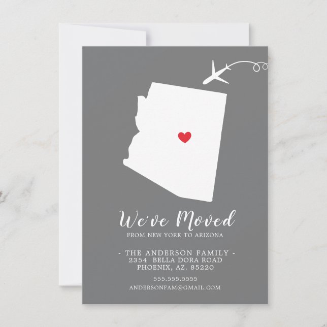 Invitación móvil | ARIZONA Estatal (Anverso)