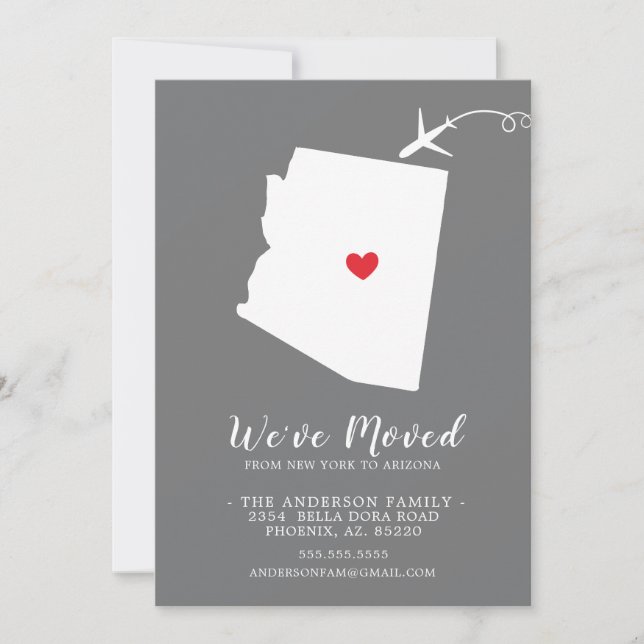 Invitación móvil | ARIZONA Estatal (Anverso)