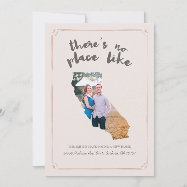 Invitación móvil de California (Anverso)