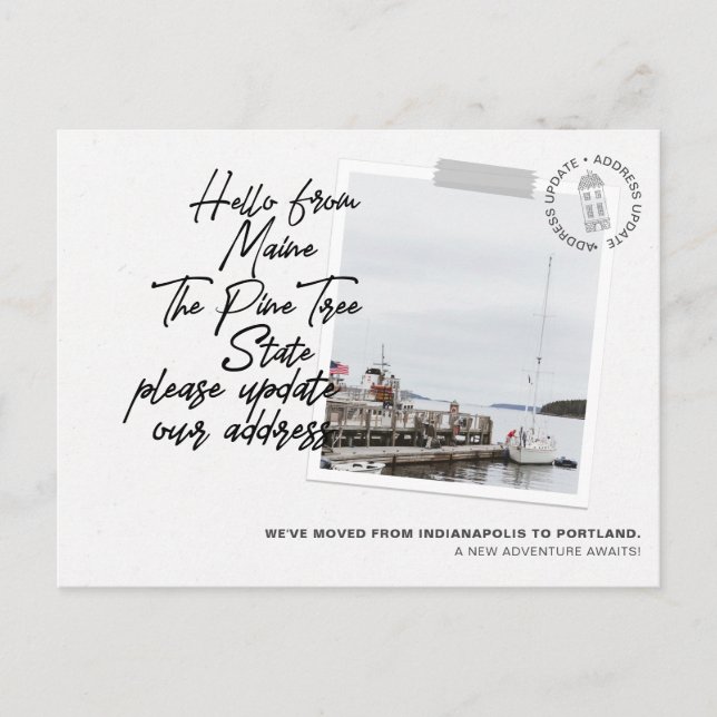 Invitación móvil de destino de estado principal (Anverso)