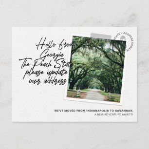 Invitación móvil de destino del estado de Georgia