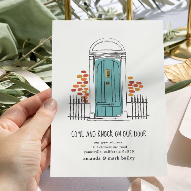 Invitación móvil de la puerta azul (Subido por el creador)