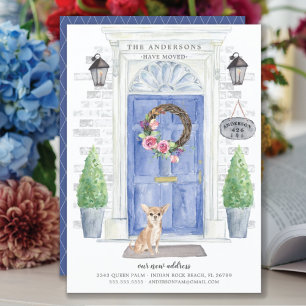 Invitación móvil de la puerta delantera de Chihuah