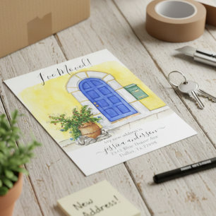 Invitación móvil de puerta delantera que he movido