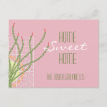 Invitación móvil del Cactus l Cactus moderno de me