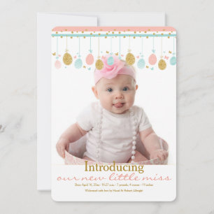 Invitación móvil del nacimiento de la foto de