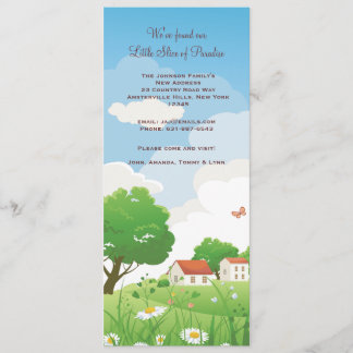 Invitación móvil del prado del verano