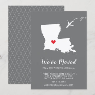 Invitación móvil Estado LOUISIANA