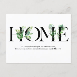 Invitación móvil he movido la postal