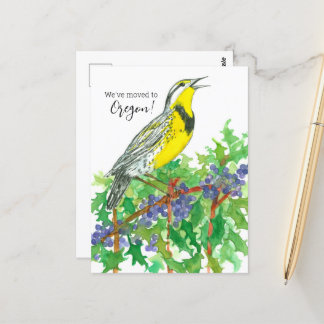 Invitación móvil Oregon Meadowlark Uva