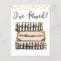 Invitación móvil que he movido postal