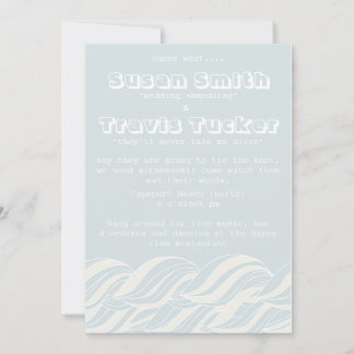 Invitación Movimiento del océano