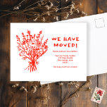INVITACIÓN MOVIMIENTO Flor silvestre Bouquet Cute<br><div class="desc">Envíe un mensaje sobre su mudanza a amigos y familiares con este encantador arte floral. Personalizar esta carta dibujada a mano con su propio texto en la parte delantera y trasera. Personalizar haciendo clic en "personalizar" para cambiar el texto o "editar diseño" para cambiar fuentes, colores y más! Avísame si...</div>