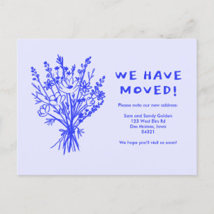 INVITACIÓN MOVIMIENTO Flor silvestre Bouquet Cute 