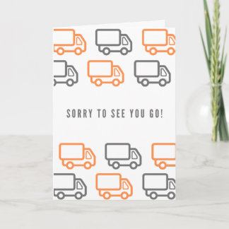 Invitación Moving Farewell Card