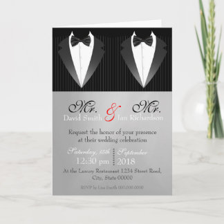 Invitación Mr. & Mr. Bow