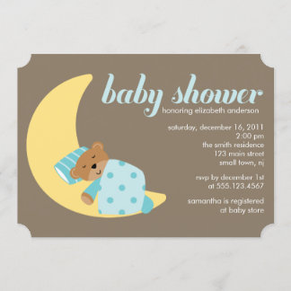 Invitación Muchacho de sueños dulces Baby Shower