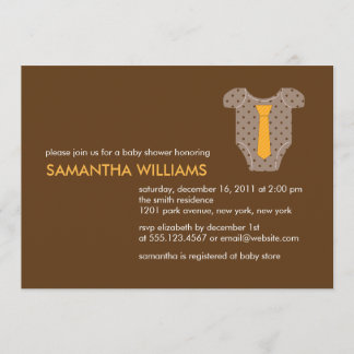 Invitación Muchacho lindo Baby Shower del equipo