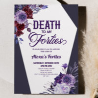 Muerte a mi fiesta de cumpleaños número 50 floreci