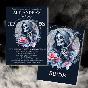Invitación Muerte a Mi Juventud Fiesta de Cumpleaños 30 del S