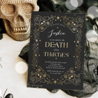 Muerte a mis treinta Halloween Cumpleaños 40