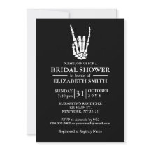 Muerte bíblica gótica nos hace Fiesta ducha de nov