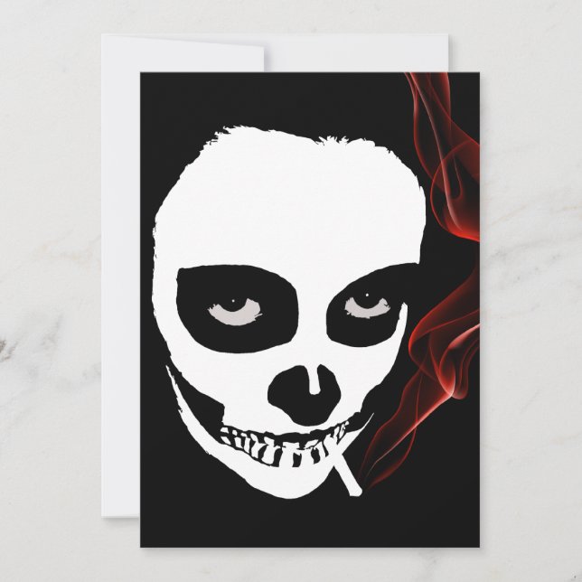 Invitación muerte intoxicante (Anverso)