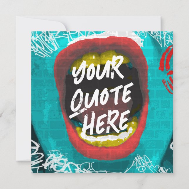 Invitación Mugabe (Anverso)