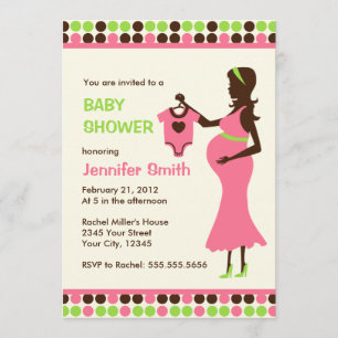 Invitación Mujer embarazada Baby Shower