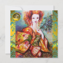 INVITACIÓN MUJER ROMÁNTICA CON PELO DE PELO DE PELO DE PELO D