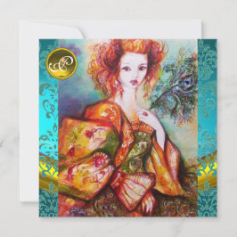 INVITACIÓN MUJER ROMÁNTICA CON PELO DE PELO DE PELO DE PELO D