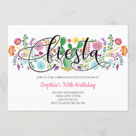 Invitación Mujeres adultas Fiesta Fiesta Cactus Cumpleaños Me