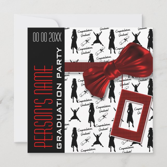 Invitación Mujeres elegantes y fiestas (Anverso)