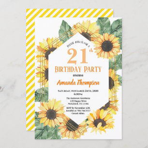 Invitación Mujeres en la celebración de Fiesta de cumpleaños 