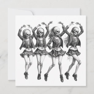 Invitación Mujeres muertas bailan