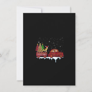 Invitación Mujeres Navidades alemanas de perro pastor rojo tr