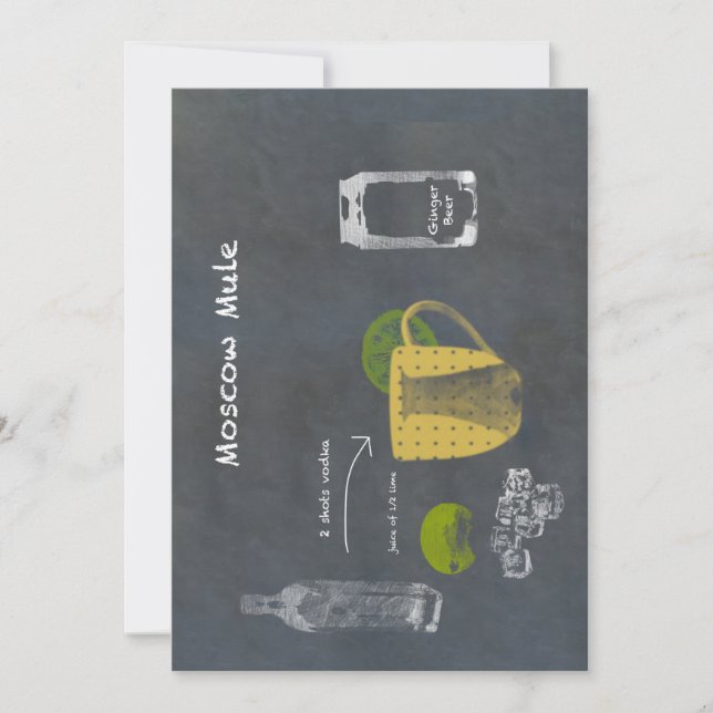 Invitación Mula de Moscú (Anverso)