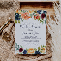 Multicolor Elegante Boda Floral Brunch