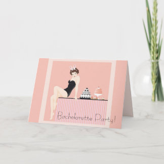 INVITACIÓN MÚN CONEJITO - ROSA