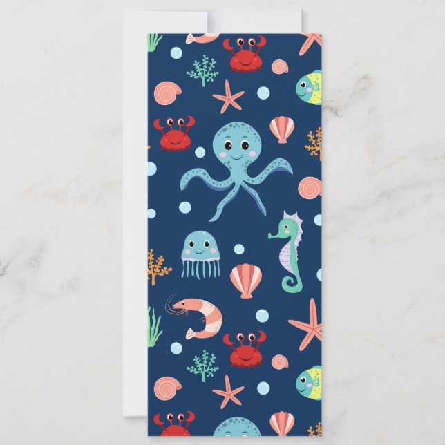 Invitación Mundo del Mar (Anverso)