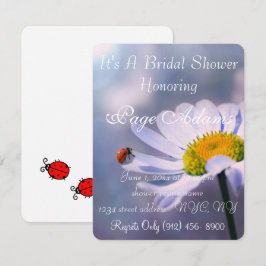 Invitación Muñeca romántica de la suerte Bridal Shower Destin