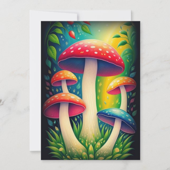 INVITACIÓN MUSHROOM (Anverso)