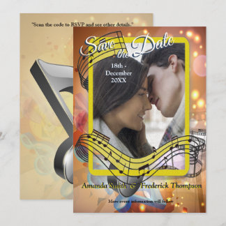 Invitación Music Lovers Celebration Themes