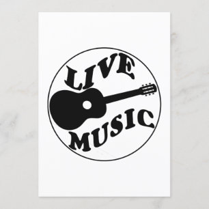 INVITACIÓN MÚSICA EN VIVO