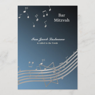 Invitación Música plateada en el aire