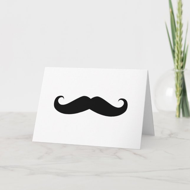 Invitación Mustache (Anverso)