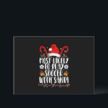 Invitación Muy Probable Que Juegue Fútbol Con Santa Familia N<br><div class="desc">Muy Probable Que Juegue Fútbol Con Santa Familia Navidad</div>