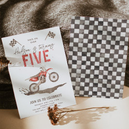 Invitación muy rápida a los cinco cumpleaños | Fie