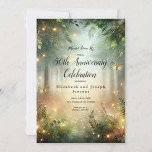 Invitación Mystic Forest Meadow Magic