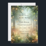 Invitación Mystic Forrest Meadow Magic<br><div class="desc">Fije el tono para su ocasión especial con esta bella invitación, diseñada para captar el espíritu de su evento y dejar una impresión duradera. Impresa en cartón de alta calidad con colores vivos y detalles nítidos, esta invitación al personalizable es perfecta para bodas, cumpleaños, duchas de bebé, graduaciones y más....</div>